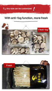 Anti-fog High-clarity Pet <b>Plastic</b> Fresh Mushroom And Multi-food Packaging <b>Tray</b> - Product Image 4