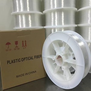 Câble en fibre optique PMMA à éclairage par l'extrémité 1.0/1.5/0.75mm pour décoration de plafond LED effet ciel étoilé, éclairage scintillant effet météore - Product Image 3