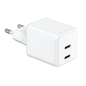 Chargeur mural USB-C super mini 45W 25W PD, charge rapide, double port USB, 1 USB 1 Type-C, logo personnalisé OEM - Product Image 2