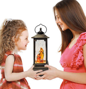 <strong>Wholesale</strong> Price Glow Personalized LED Lighting Christmas Souvenir <strong>Snow</strong> <strong>Globe</strong> Nativity Scene Figurines - Product Image 6