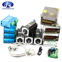 Kit CNC hybride Nema34 à couple élevé 12N.m, 3 axes, boucle fermée hybride, servo intégré 12nm, moteur pas à pas Nema 34