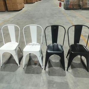 Barato al aire libre Café Restaurante Estilo Industrial Antiguo Comedor Sillas Vintage Metal <span class=keywords><strong>Tolix</strong></span> <span class=keywords><strong>Silla</strong></span> - Product Image 2