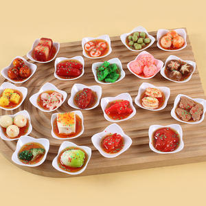 Colgante <span class=keywords><strong>de</strong></span> comida simulada, plato <span class=keywords><strong>de</strong></span> cuatro esquinas, modelo <span class=keywords><strong>de</strong></span> fritura, artículos <span class=keywords><strong>de</strong></span> comida china creativos, juguete <span class=keywords><strong>de</strong></span> cocina <span class=keywords><strong>de</strong></span> simulación para casa <span class=keywords><strong>de</strong></span> muñecas - Product Image 1