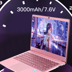 Ordinateur portable en métal 14.1 pouces 1080P avec clavier rétroéclairé par led pour femmes, couleur argent, or rose, nouvelle mode - Product Image 4