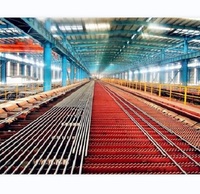 Ligne de production de traitement de barres d'acier de laminoir à froid 500kW puissance multi-tension (220-440V) 500kg poids 1 an de garantie