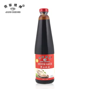 Hot Sale Halal Asian Cooking Recipes Oyster Oil Bulk 710 g Thailand Flavor Oyster Sauce