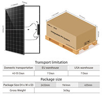 DAH Solar 1000w 3000w 5000w unité solaire système photovoltaïque intégré avec panneau solaire et micro onduleur