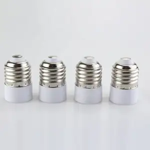 E27 untuk E14 adaptor lampu adaptor putih untuk lampu Pbt soket lampu adaptor