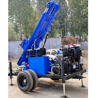 Vente Chaude RLD300 Foreuse Rotative sur Roues 78KW Moteur Diesel Hydraulique pour Forage Profond de Nappe Phréatique