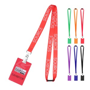 Lanières rétractables personnalisées en gros à faible MOQ avec logo, impression personnalisée, lanières en nylon pour événements - Product Image 1