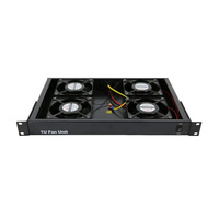 Unité de refroidissement 5x4, ventilateur compatible avec la norme du support de serveur 19 pouces