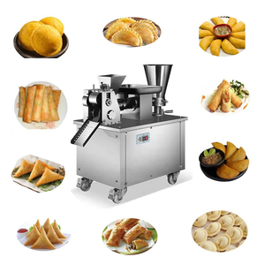 Machine à fabriquer des empanadas, des raviolis et des samosas entièrement automatique, motorisée, en acier inoxydable, haute efficacité, 4800 pièces/h, garantie de 3 ans - Product Image 2