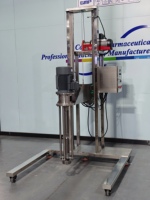 Machine de levage pneumatique pour le mélange de liquides, machine de fabrication de détergents, équipement de mélange et de dispersion de shampooing