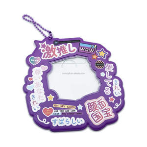 PVC Anime peut <span class=keywords><strong>Badge</strong></span> couverture en <span class=keywords><strong>plastique</strong></span> broche sac de rangement bouton <span class=keywords><strong>Badge</strong></span> <span class=keywords><strong>pochette</strong></span> personnalisé ITA sac porte-clés Mini ITA sac épingle affichage - Product Image 5