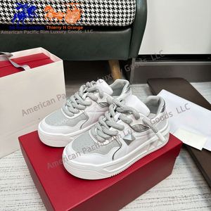 Zapatos Casuales de Piel de Becerro de Alta Calidad para Hombre y Mujer, con Cordones, Transpirables, para Deportes al Aire Libre, Verano y Otoño, Estilo Valentino - Product Image 2