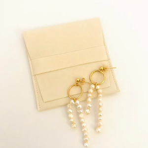 Custom Microfiber Suede Jewelry Pouch with Logo Premium Packaging for Necklaces and <b>Gifts</b> for Jewelry <b>Boxes</b> - Product Image 6
