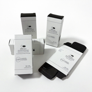 Boîtes d'extrémité en carton laminé mat/brillant pour femmes avec logo en aluminium pour huiles essentielles cosmétiques <span class=keywords><strong>de</strong></span> <span class=keywords><strong>beauté</strong></span> - Product Image 3