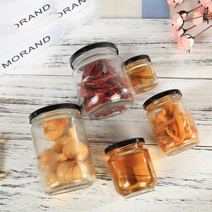 Bocaux en verre personnalisés avec couvercle à vis métallique pour la conservation des aliments à la maison, confitures, cornichons et conserves, disponibles en 45ml, 100ml, 195ml, 350ml, 500ml - Product Image 5