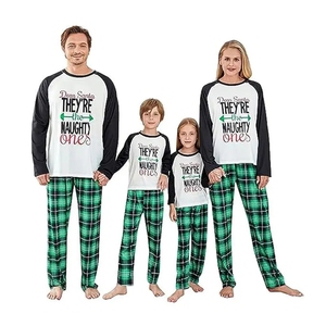Pijamas Familiares Navideños Personalizados, Conjuntos Combinados, Pijamas Divertidos de Dibujos Animados, Ropa de Casa, Pijamas Navideños Personalizados para Familia - Product Image 2