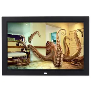 12 inch Advertising Media Player 12 inch Electronic Picture Music Movie Digital Signage and Display with USB SD Audio Speaker