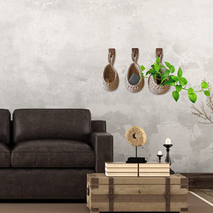 Panier à fruits bohème suspendu au mur, benne de cuisine pour légumes, porte-légumes pour pommes de terre, oignon et ail, vente <span class=keywords><strong>en</strong></span> gros, pièces - Product Image 4