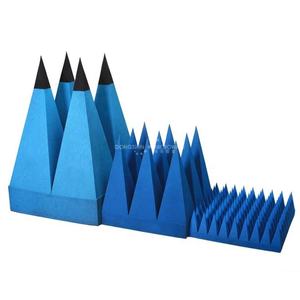Mousses absorbantes micro-ondes pyramidales en polyuréthane à large bande SA Matériel de mousse absorbante RF Absorbant PU - Product Image 1