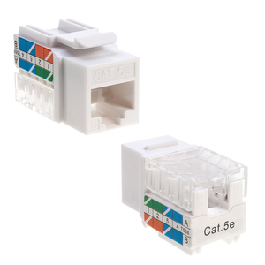 Ethernet Keystone <strong>Jack</strong> <strong>RJ45</strong> CAT5E UTP Modular Connector Network Coupler Keystone Jackets - Product Image 4