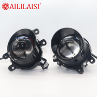 Projecteur de feux de brouillard Bi-LED, phare antibrouillard à lentille bifocale, modification automobile, faisceau bas unique, 12V véhicule, 24V pour Toyota