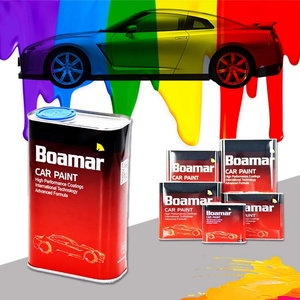 Pintura Acrílica Brillante para Carrocería de Automóvil, Resina Brillante, Revestimiento 2K de Secado Rápido, Pintura Automotriz Negra - Product Image 4