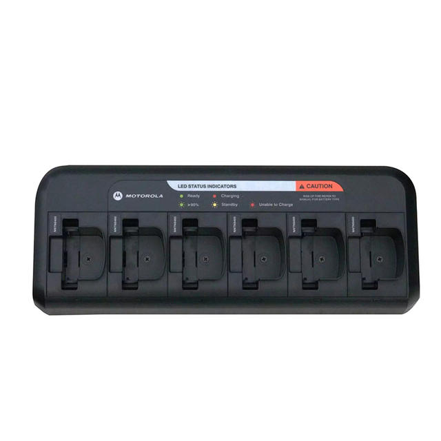 DP1400 XIR P3688 DEP450 DP4800 Two-way Radio Six-way Bank Desktop 6-in-1 Battery Charger Factory Price