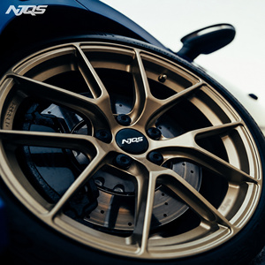 Jantes forgées NJQS VS5RS <span class=keywords><strong>Motorsport</strong></span> Golde 5x112 5x120 6x139.7 5x114.3 17-22 pouces en alliage pour Arc 8 Ml-10rt Vs-5rs - Product Image 2