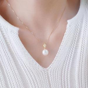 Pendentif en argent S925 avec perles rondes de 10 à 13 mm, support de pendentif pour collier de mode DIY, accessoire 31148, à décorer avec des perles - Product Image 1