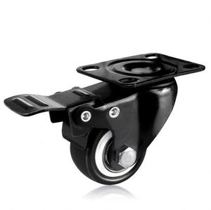 Custom Size <strong>Medium</strong> Heavy <strong>Duty</strong> Baking Oven Trolley with High Temperature Cast Iron Rubber Nylon <strong>Caster</strong> Wheels <strong>Swivel</strong> Brake Black - Product Image 2