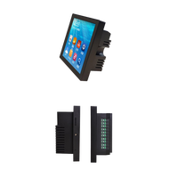 Akıllı ev Wifi 4 inç duvar montaj dokunmatik ekran röle Rs485 Rj45 kontrol Tablet paneli