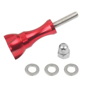 Factory Manufacture Action Camera Accessories Aluminum Thumb Mount Adapter GoPro Screw