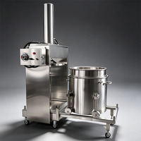 RVS Verticale Hydraulische Koude Pers Sapcentrifuge Commerciële Fruitpers voor Vruchtensapverwerking in Drankfabrieken