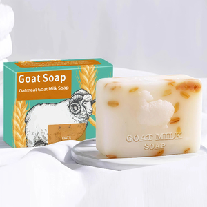 Sapone Solido Naturale al Latte di Capra e Miele Sbiancante, Pulizia Profonda, Profumo Naturale, 100g per Adulti - Product Image 4