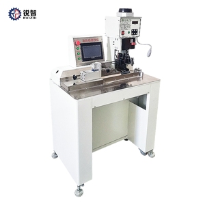 Bán tự động RL-014 linh hoạt <span class=keywords><strong>Flat</strong></span> Ribbon thiết bị đầu cuối cáp Uốn tóc bồng máy - Product Image 1