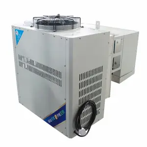 Hot Sale 1hp Water Cold Air-cold Cold Room Freezer Compressor Refrigeration Integral Mono-block Condensing Unit