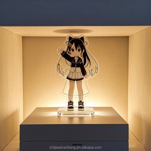 Merchandise High Quality Custom Clock Standee Anime Character Replacement Printed Clear Acrylic <b>Stand</b> - Product Image 3