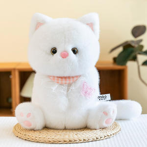 Thiết Kế Mới Fluffy Hồng Fox Thú Nhồi Bông Động Vật Hoang Dã Đồ Chơi Sang Trọng Đáng Yêu Mèo Đồ Chơi Sang Trọng Với PP Bông Kid Đồng Hành Búp Bê Căng Thẳng Cứu Trợ - Product Image 3