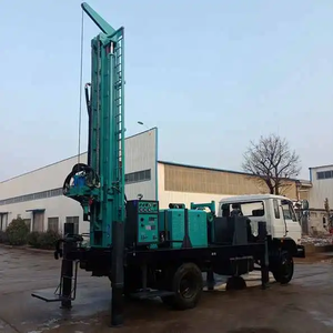 איכות גבוהה בשימוש 2 צירים מדחס אוויר 300 מטר משאית קידוח למכירה - Product Image 3