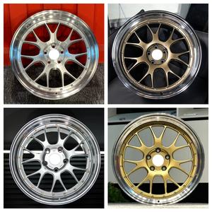 Ruedas DJJ de 2 Piezas Forjadas 5x112 LM-<span class=keywords><strong>R</strong></span> <span class=keywords><strong>18</strong></span> 19 20 21 22 Pulgadas en Plata y Oro para <span class=keywords><strong>BMW</strong></span> G80 G82 G87 M2 M3 M4 G30 G38 G12 G90 - Product Image 3