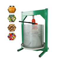 Automatische Zware Koude Pers Squeezer Machine Voor Ananassap Granaatappel Fruit Honing Juicer Met Hydraulische Schroef Jack