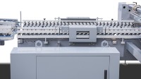 Machine à coller les boîtes en carton ondulé grand format à couture continue, adhésion électrique, haute efficacité, pour sacs et produits chimiques