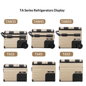 Réfrigérateur portable TAW45 AC/DC 12V <span class=keywords><strong>220V</strong></span>, compresseur, pour voiture, camion, extérieur, glacière, congélateur - Product Image 4
