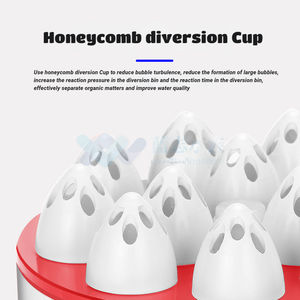 레드 스타피쉬 RS-D2plus 친환경 플라스틱 단백질 스키머 에어 펌프 70L-150L 13-34 갤런 사계절 어항 필터 - Product Image 3