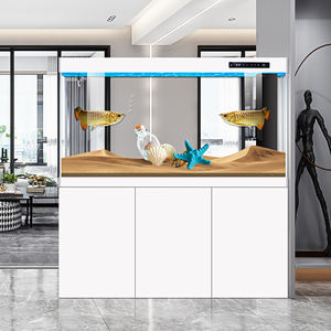 Système d'éclairage LED moderne 25W grande capacité verre récif aquarium poissons exotiques et coraux colorés affichage pour le salon - Product Image 4