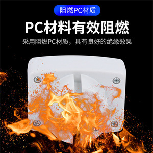 Voltmètre numérique AC Dm55-1 56x41x19mm Prise US EU Affichage LCD Mètre de tension - Product Image 4