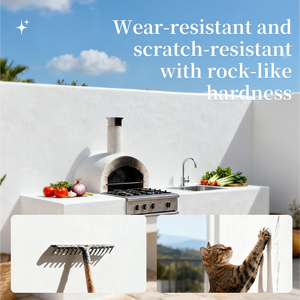 Super High Hardness Scratch Resistance True Mara Colored Stone <b>Paint</b> Exterior Apply Wall Marble <b>Coating</b> - Product Image 2